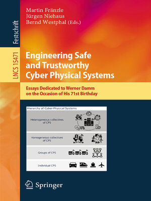 cover image of Engineering Safe and Trustworthy Cyber Physical Systems